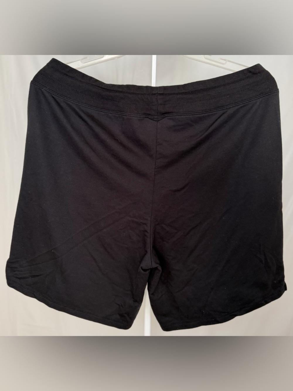 Athletic Works Shorts XL Black Soot Drawstring Stretch Lounge Active - Picture 2 of 5